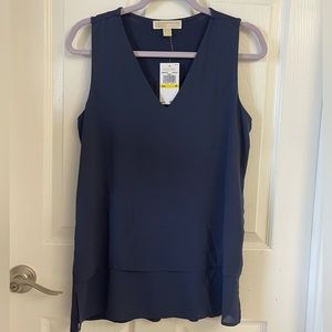 NWT Michael Kors layered tank